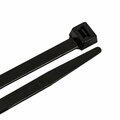 Forney Cable Ties, 25-1/2 in Black Extra Heavy-Duty 62082